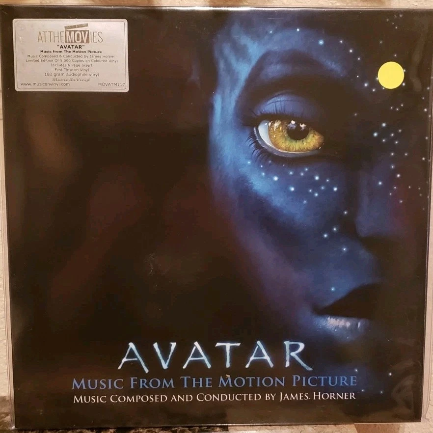 AUDIOPHILE SDTK JAMES HORNER "Avatar" 2LP 180g  Blue Colored Numbered Sealed New - Image 1 of 1