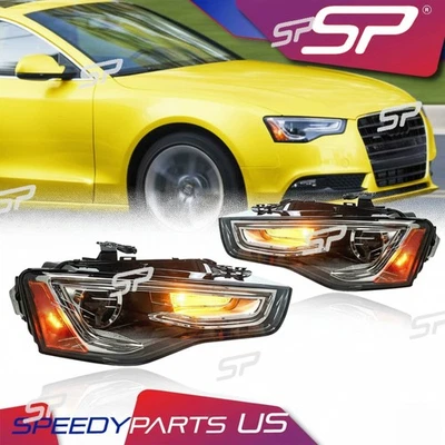 Headlight Assemblies Xenon HID no AFS for Audi A5 A5 Quattro S5 2013-2016 S-Line Foto 1 de 4