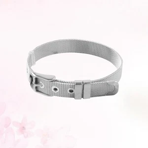 Pulseras de eslabones para mujer joyería de acero inoxidable alternativa para hombre - Imagen 1 de 11