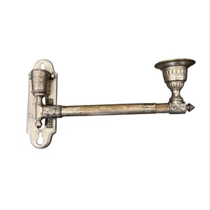 Antique Late 19th Century Marked PARIS Wall Mount Adjustable Candle Sconce - Picture 1 of 5