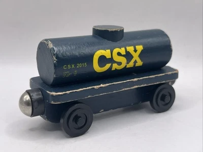 Whittle Shortline trem de madeira CSX TANKER 2015 carro compatível com BRIO Thomas - Imagem 1 de 4
