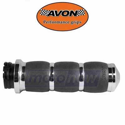 Avon Grips Velvet Air Cushion Grips for 2001-2006 Harley Davidson FLSTFI Fat zp Foto 1 de 4