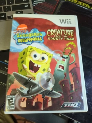 SpongeBob SquarePants: Creature from the Krusty Krab (Nintendo Wii, 2006) CIB - Image 1 of 4
