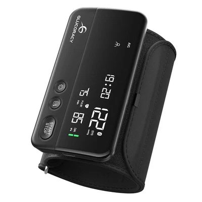 Monitor de presión arterial de brazo superior de glucoracy, máquina de presión arterial recargable... Foto 1 de 4