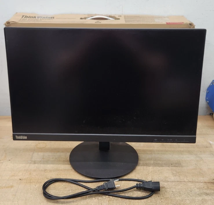 Lenovo ThinkVision 21.5" S22e-19 Monitor Full HD WLED LCD 1920 x 1080 16:9 - Image 1 of 4
