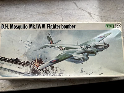 FROG	DE HAVILLAND MOSQUITO MK. IV/VI 	F187 WWII 1/72	 - Immagine 1 di 3