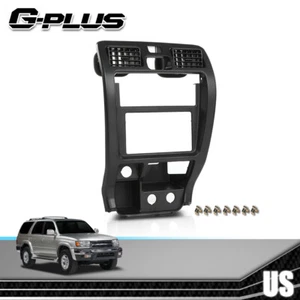Fit For 1999-2002 Toyota 4Runner Center Dash Radio Climate Control Bezel Black - Bild 1 von 12