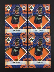 Elye Wahi Rookie RC Lot 4 Card Panini FC Football Ligue 1 2022 #60