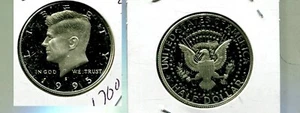 1995 S KENNEDY SILVER HALF DOLLAR GEM PROOF 1700T - Picture 1 of 1