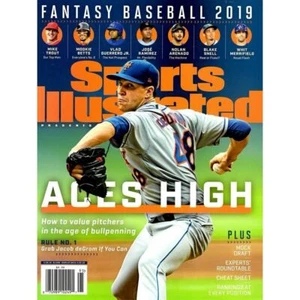 JACOB DeGRAM new york mets FANTASY BASEBALL 2019 sports illustrated MOCK DRAFT - Picture 1 of 1