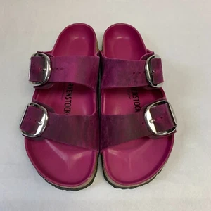 Birkenstock Neu mit Karton Arizona Big Buckle Festival Fuchsia geölt exquisit Nar - Bild 1 von 5