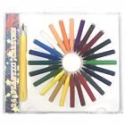 POSTLER Mini Wachsmalkreiden 24 Farbem + Bleistift im Geschenkset