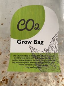 CO2 BAG  XL 5LB CARBON DIOXIDE PRODUCER SUPER FRESH MADE TO ORDER