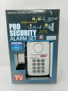 Wireless Battery Operated Home Security House Burglar Alarm System Garage Door - Picture 1 of 8