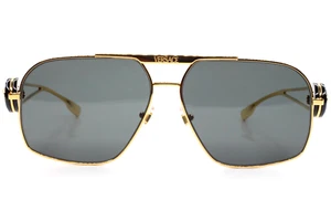 Gafas de sol Versace VE2269 1002/87 de metal dorado de lujo Italia marcos 62-13-130 mm - Imagen 1 de 13