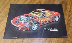BUICK REATTA CUT-AWAY POSTER David Kimble - Picture 1 of 5