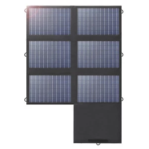 ALLPOWERS Wodoodporny panel słoneczny 18V 60W Przenośny moduł słoneczny do elektrowni - Zdjęcie 1 z 9