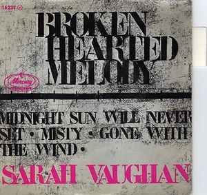 SARAH VAUGHAN GEBROCHENE HERZE MELODIE FRANZÖSISCHE ORIGINAL EP - Bild 1 von 1