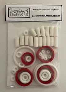 Stern Roller Coaster Tycoon 2002 máquina de pinball kit de anillo de goma - Imagen 1 de 3