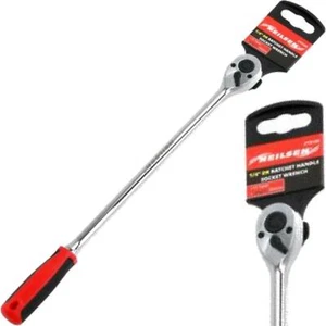 Neilsen Extra Long Reach Socket Ratchet Quick Release 72 Teeth 304mm 1/4" - Picture 1 of 3