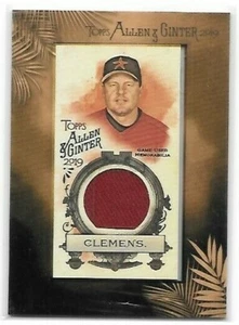 2019 Topps Allen & Ginter ROGER CLEMENS MINI FRAMED JERSEY CARD - Picture 1 of 1