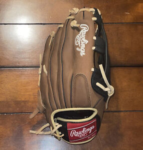 RAWLINGS  12inch glove left for thrower right baseball Men  Leather