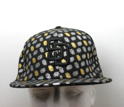 San Diego Padres New Era Authentic 59FIFTY Fitted Hat 7 1/2" ALL OVER 100% WOOL - Image 1 of 4