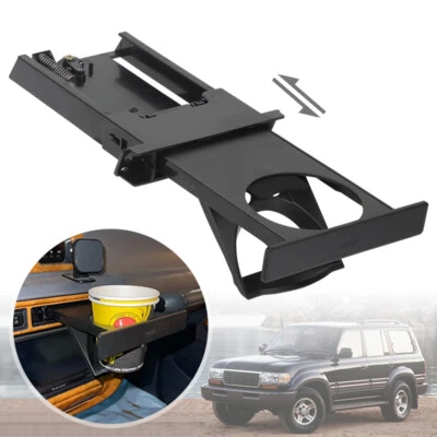 Dash Console Retractable Cup Holder 5562060010 For 1995-1997 Toyota Land Cruiser - Imagem 1 de 4