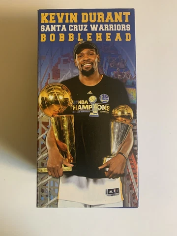 Golden State Warriors Kevin Durant Bobblehead Santa Cruz Boardwalk 2017 Giveaway Cover