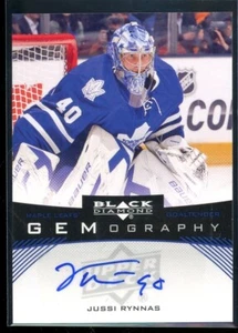 2012-13 Black Diamond Gemography #GEMRY Jussi Rynnas - Foto 1 di 2