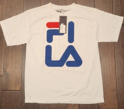 FILA Big Logo White T-Shirt Boys - XL (18/20) - Image 1 of 4