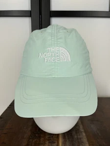 The North Face Hat Cap Strap Back Youth Medium Mint Green Embroidered Nylon - Picture 1 of 14