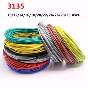 UL3135 Flexible Soft Silicone Wire 10~30AWG Tin Copper Heat-Resistant Cable Wire - Picture 1 of 10