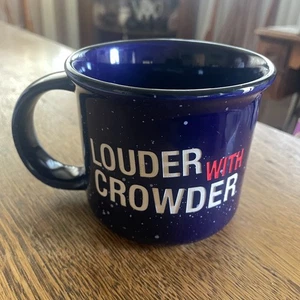 Louder With Crowder Rot Weiß und Blau Kaffeetasse Becher - Bild 1 von 5