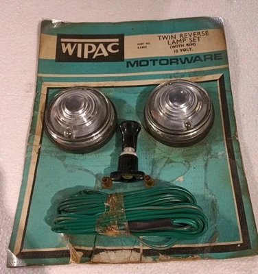 MINI BMC FORD TRIUMPH RAÍCES Wipac Twin Kit de Luz de Inversión Nuevo de Lote Antiguo Foto 1 de 4