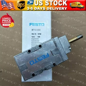 1PC New FESTO 19758 MFH-5-1/8-B Solenoid Valve - Picture 1 of 15