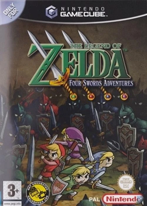 The Legend of Zelda Four Swords Adventures - Nintendo GameCube Kids Video Game - Image 1 of 1