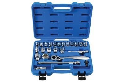 LASER 7103 Two Way Low Profile Dual Drive Socket Set 1/2" Drive 24 Pieces - Image 1 of 3