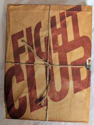 FIGHT CLUB 2-Disc Special Edition DVD SOAP BOX Brown Paper Sleeve Rare OOP - Image 1 of 4