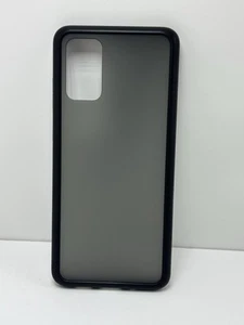 torras slim fit case compatible with galaxy s20 plus black shockproof hard cover - Photo 1 sur 2