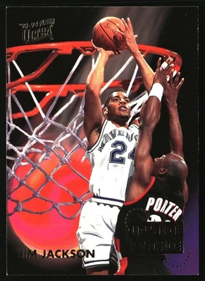 1993-94 Fleer Ultra - Inside Outside Jim Jackson #2 - Imagem 1 de 2