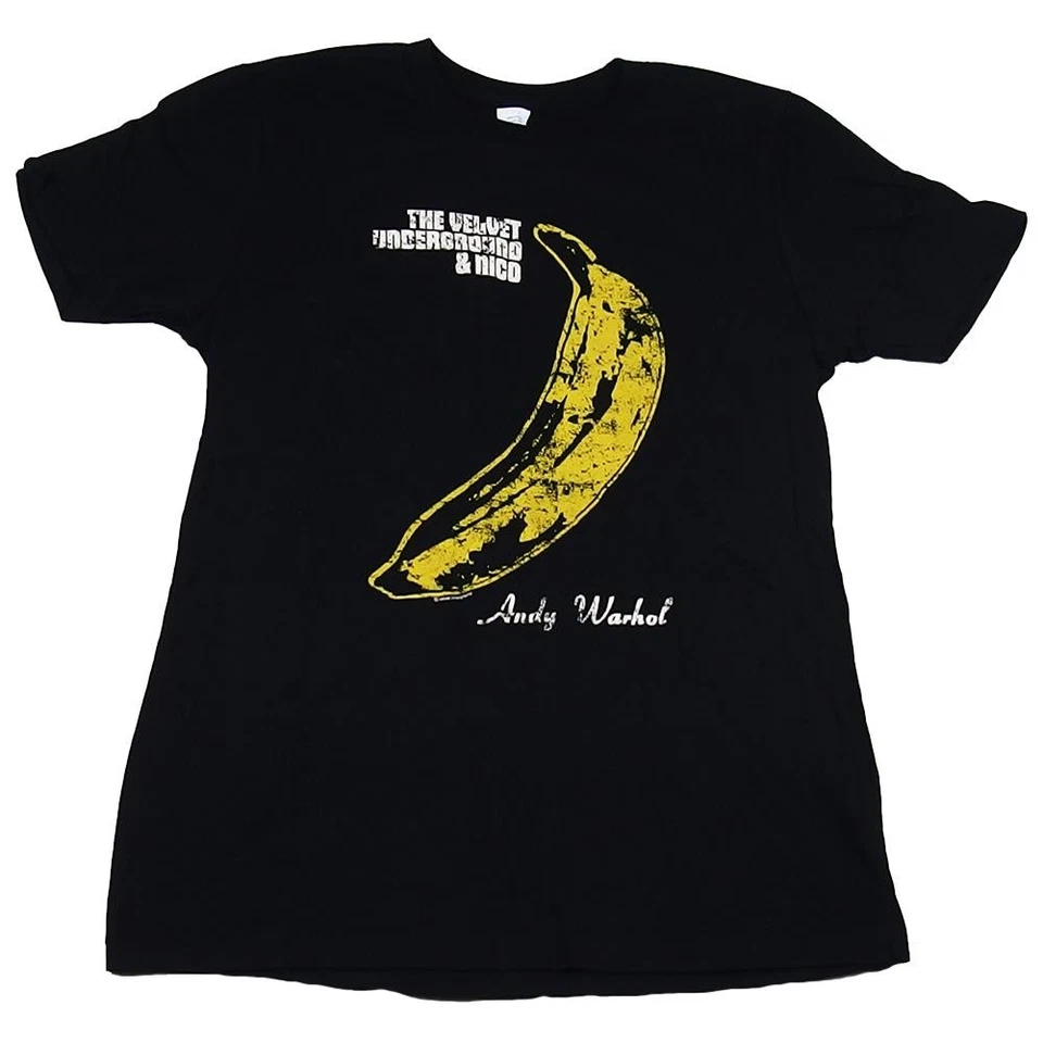 Vintage The Velvet Underground & Nico Andy Warhol Banana Logo T-Shirt Size XL - Image 1 of 1