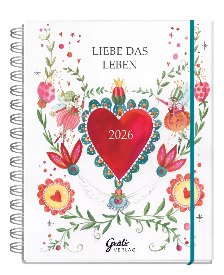Taschenkalender Liebe das Leben 2026 | Silke Leffler | Liebe das Leben | Deutsch - Bild 1 von 1