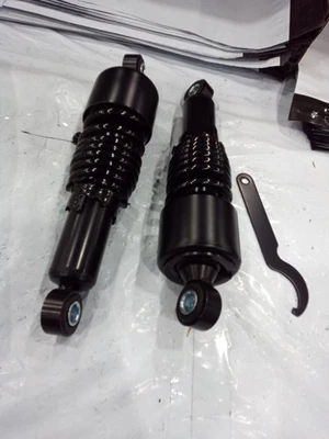 10.5" For CVO Street Tri Road Glide Slammer Rear Absorber Shocks Lowering Kit - Image 1 of 2