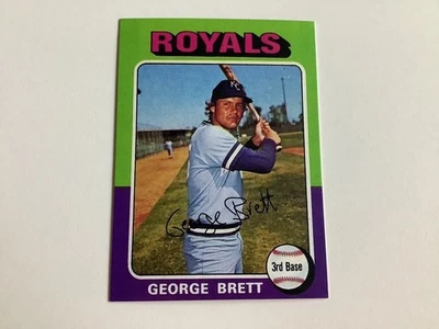 Topps George Brett 1975 (leer por favor) Foto 1 de 2