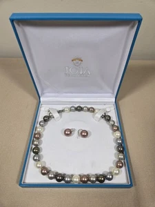AUTÉNTICO JOIA DE MALLORCA PERLA Collar 16" LARGO y Juego de Pendientes - Imagen 1 de 6