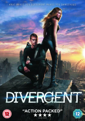 Divergent DVD (2014) Shailene Woodley, Burger (DIR) cert 12 Fast and FREE P & P - Image 1 of 2