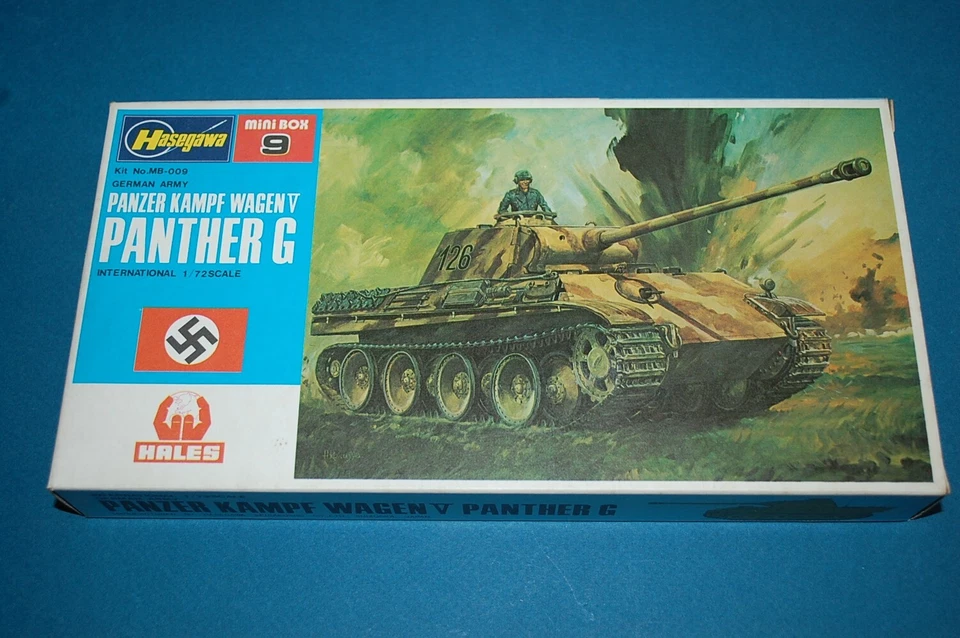 Hasegawa 009 - Panzerkampfwagen V Panther G scala 1/72 - Immagine 1 di 1