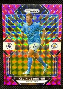 2022-23 Panini Prizm Premier League #5 Kevin De Bruyne Prizms Mosaico Rosa - Imagen 1 de 2