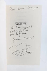 ORSENNA L'Exposition coloniale ENVOI AUTOGRAPHE 1988 - Picture 1 of 1